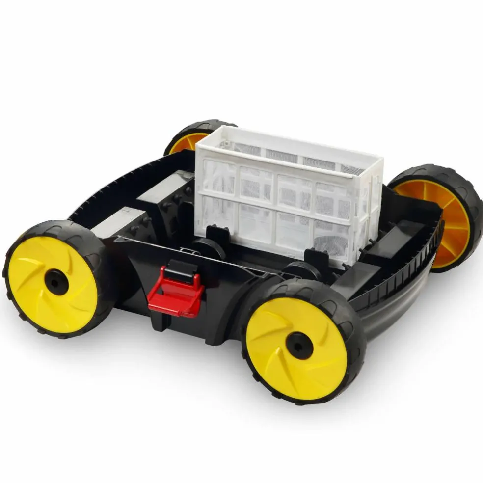 Yellow Robotic Automatic Swimming Pool Cleaner