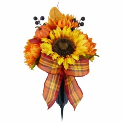 Yellow Sunflower & Pumpkin Mix Rememberance Cone by Ashland®