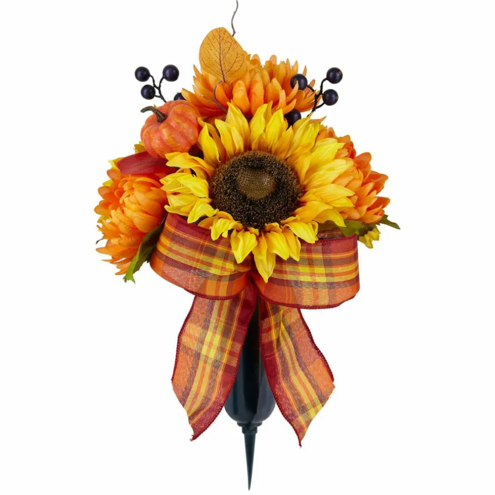 Yellow Sunflower & Pumpkin Mix Rememberance Cone by Ashland®