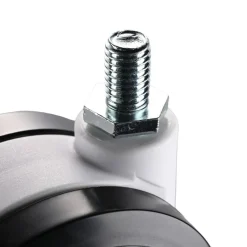 Yescom NexusX X-W 2 Pack Mute Wheel Replacement Swivel Casters for PC Mobile Cart Medical Trolley