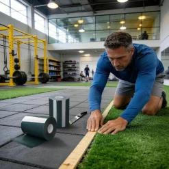 Yescom 6" x 33' Artificial Turf Seam Tape Double Sided for Synthetic Grass Rug Garage Home Gym Floor Mat Joining Tape 16 Pack