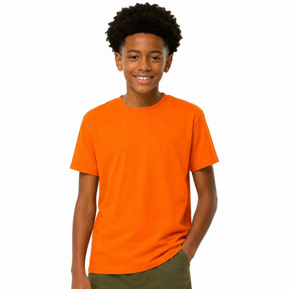 Youth EcoSmart Crewneck T-Shirt for School Outfits