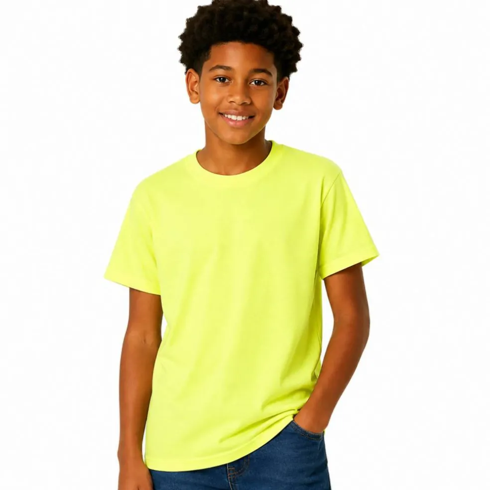 Youth EcoSmart Crewneck T-Shirt for School Outfits