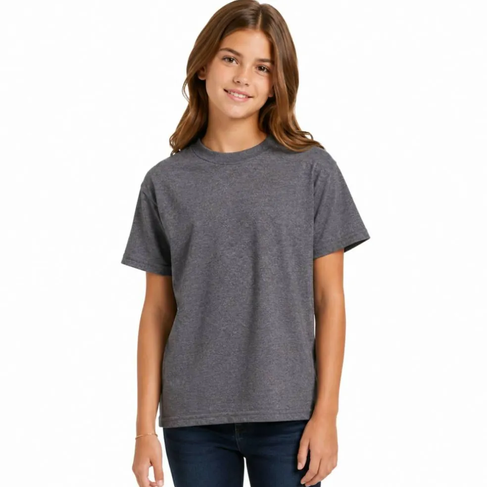 Youth EcoSmart Crewneck T-Shirt for School Outfits