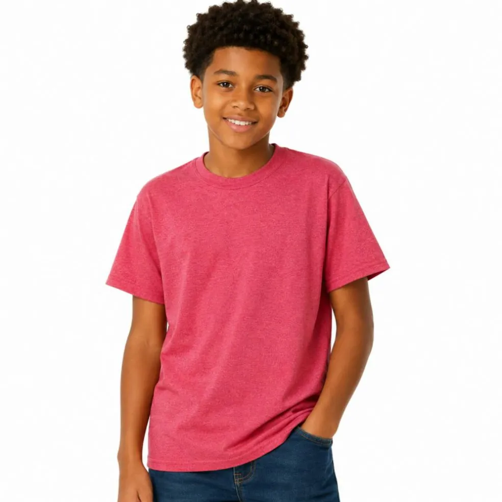 Youth EcoSmart Crewneck T-Shirt for School Outfits