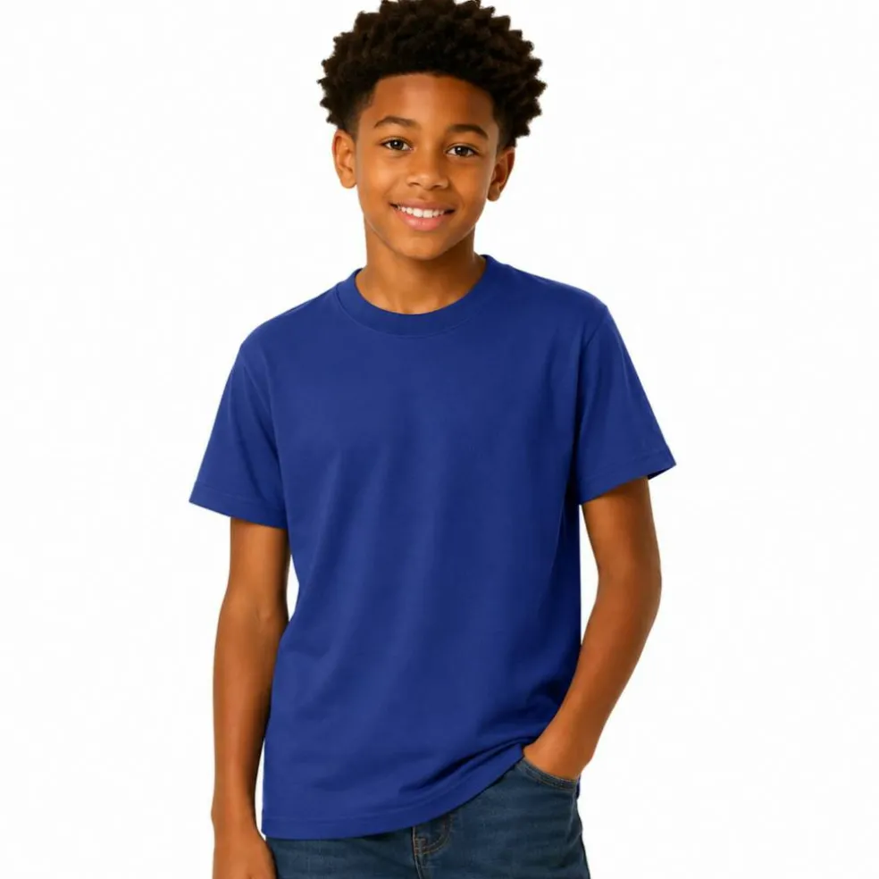 Youth EcoSmart Crewneck T-Shirt for School Outfits