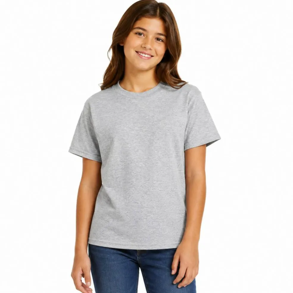 Youth EcoSmart Crewneck T-Shirt for School Outfits