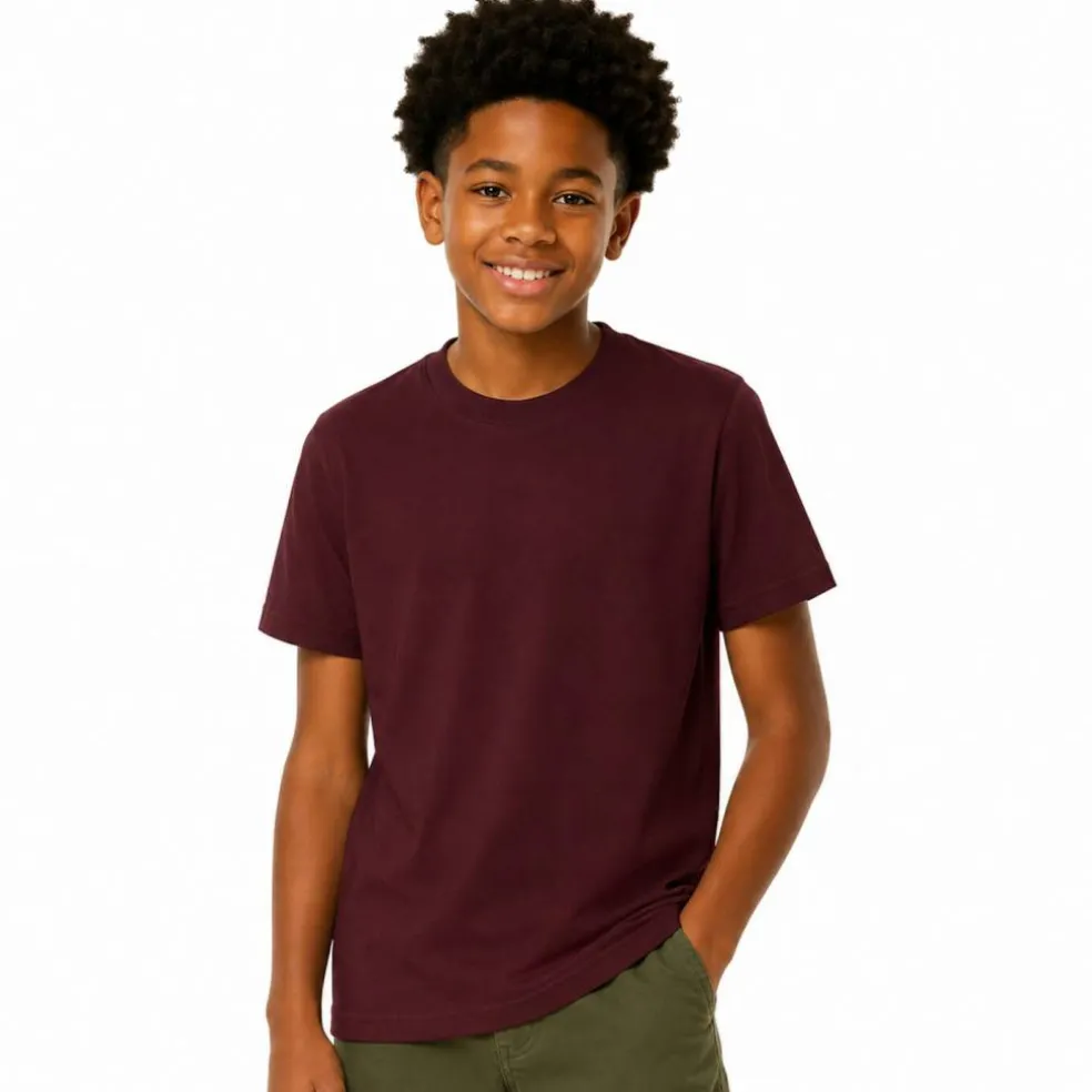 Youth EcoSmart Crewneck T-Shirt for School Outfits