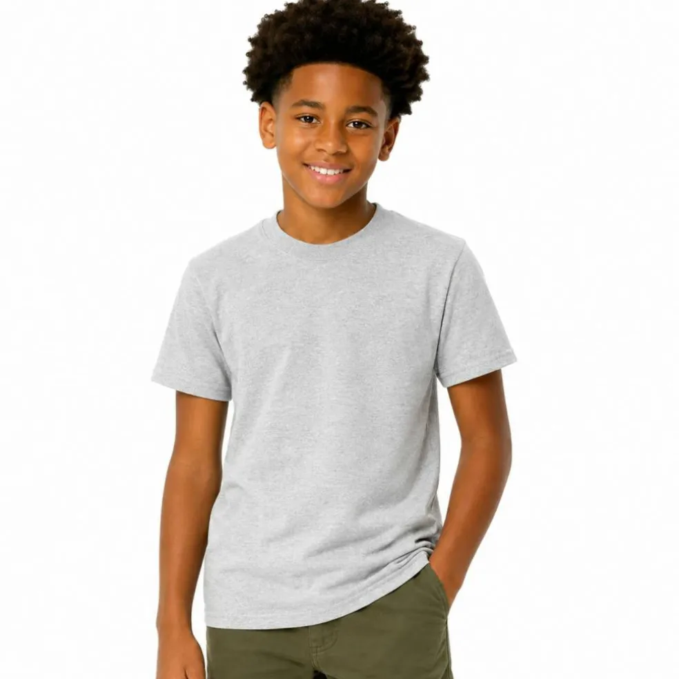 Youth EcoSmart Crewneck T-Shirt for School Outfits