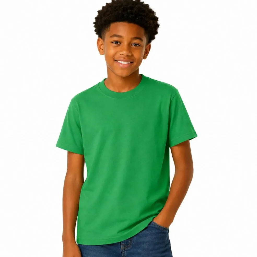 Youth EcoSmart Crewneck T-Shirt for School Outfits