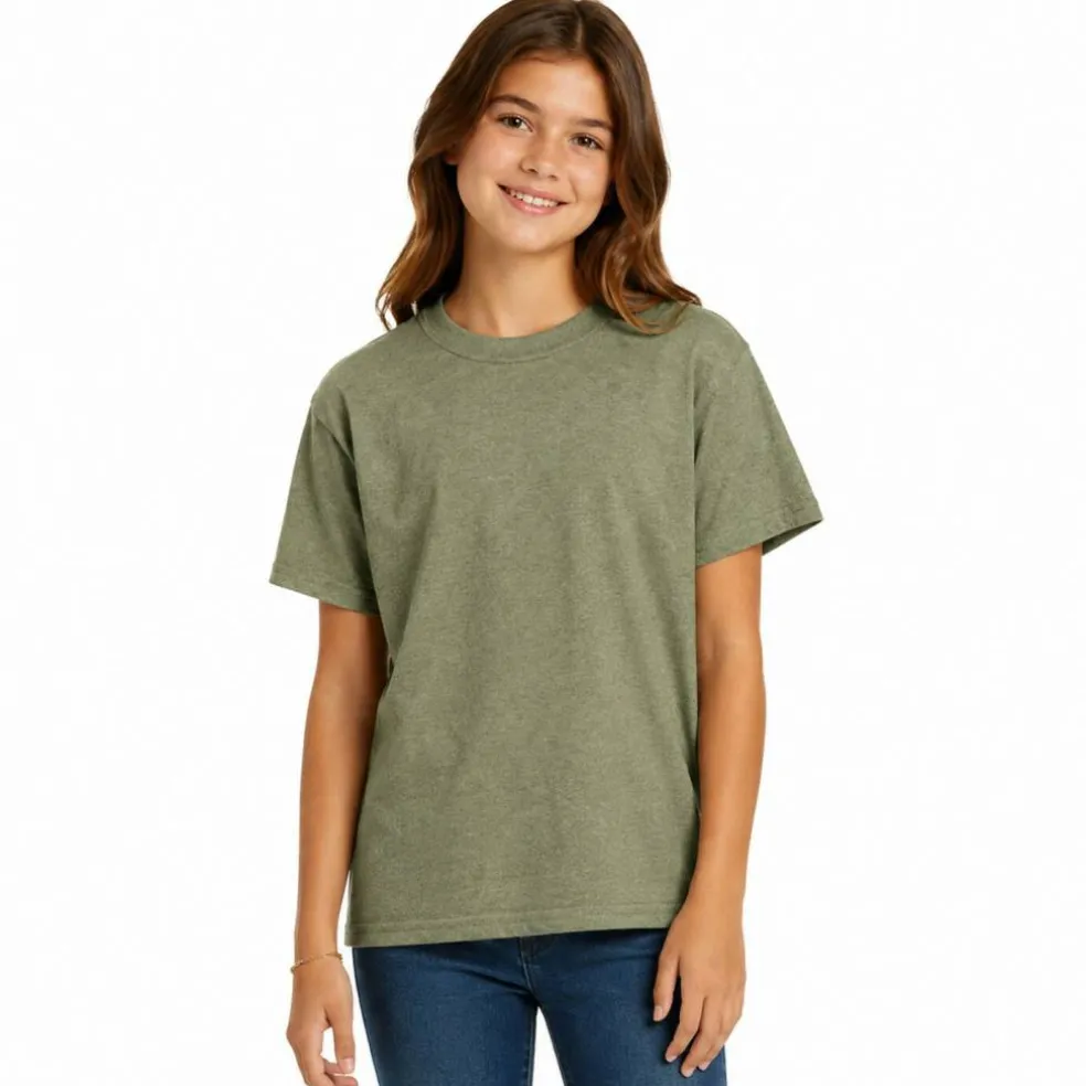 Youth EcoSmart Crewneck T-Shirt for School Outfits