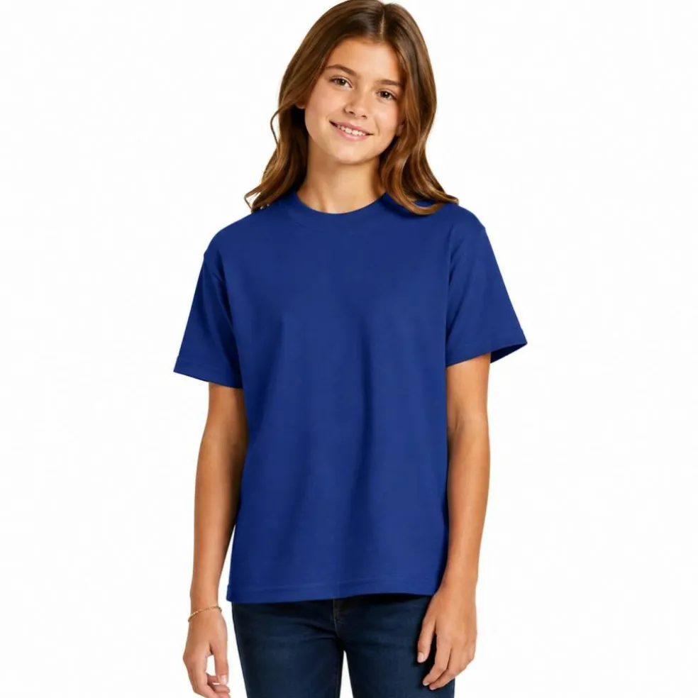 Youth EcoSmart Crewneck T-Shirt for School Outfits