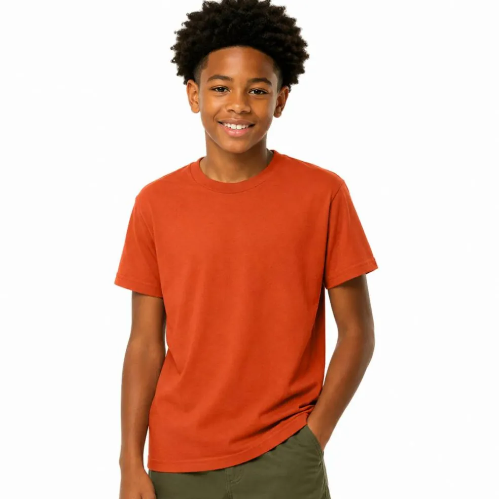 Youth EcoSmart Crewneck T-Shirt for School Outfits
