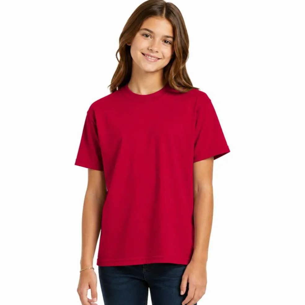 Youth EcoSmart Crewneck T-Shirt for School Outfits