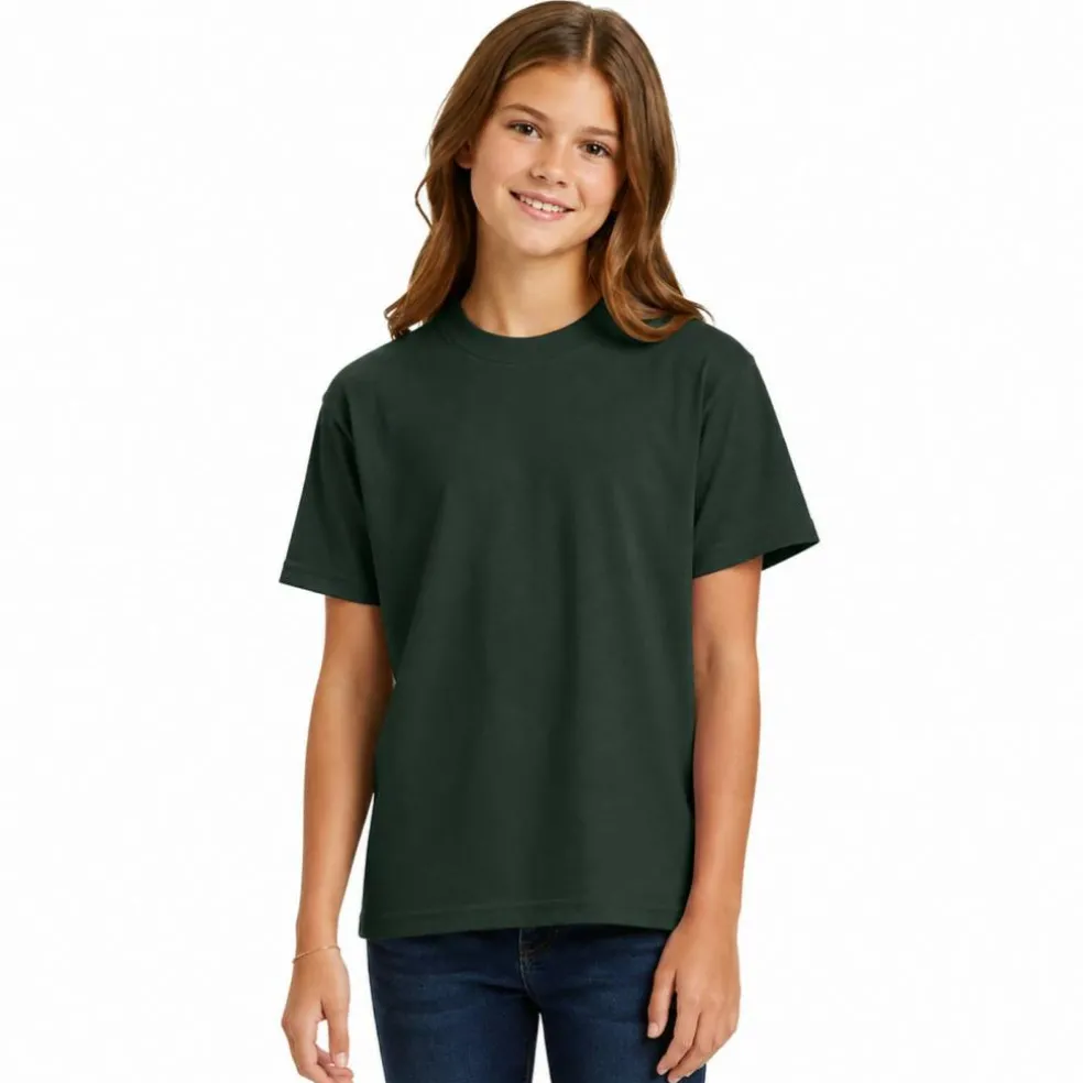 Youth EcoSmart Crewneck T-Shirt for School Outfits