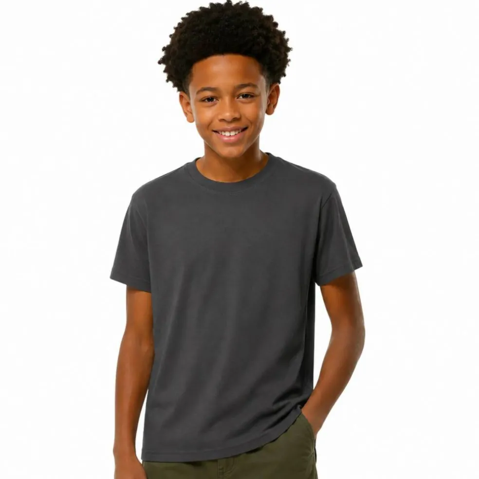 Youth EcoSmart Crewneck T-Shirt for School Outfits