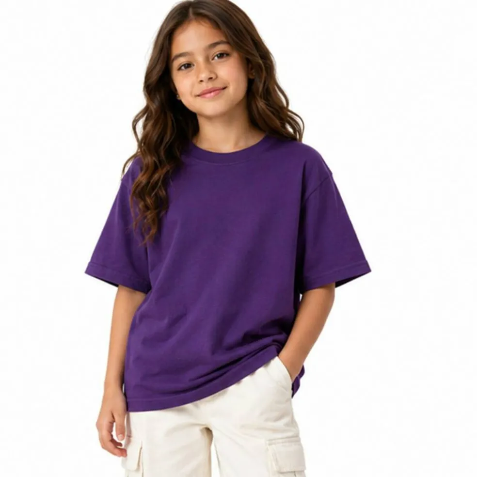 Youth Gold Soft Touch Crewneck T-Shirt