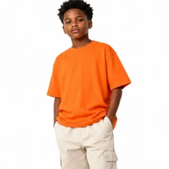 Youth Gold Soft Touch Crewneck T-Shirt