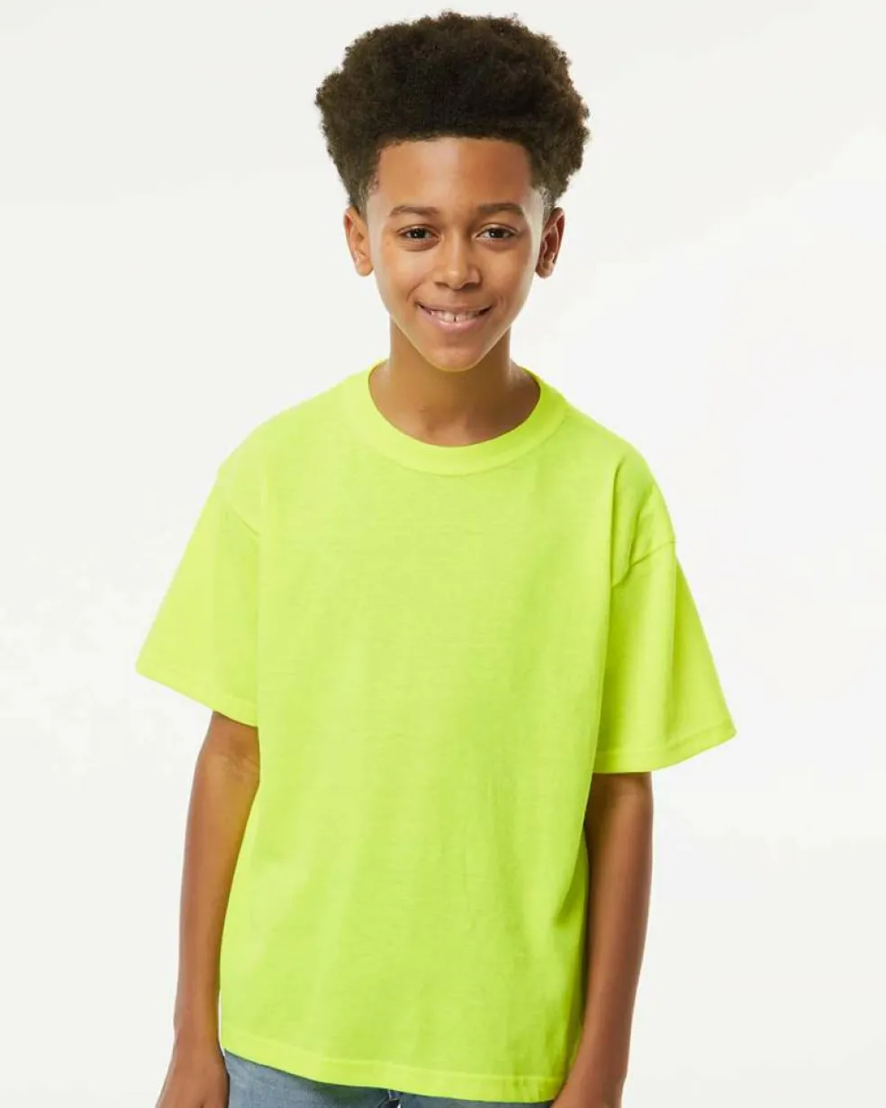 Youth Gold Soft Touch Crewneck T-Shirt