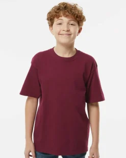 Youth Gold Soft Touch Crewneck T-Shirt