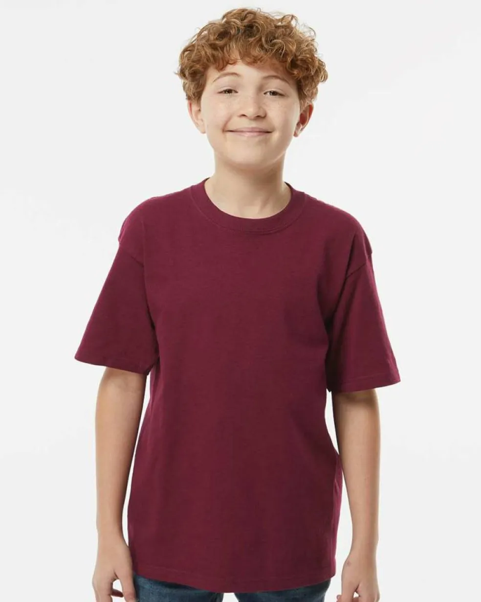 Youth Gold Soft Touch Crewneck T-Shirt