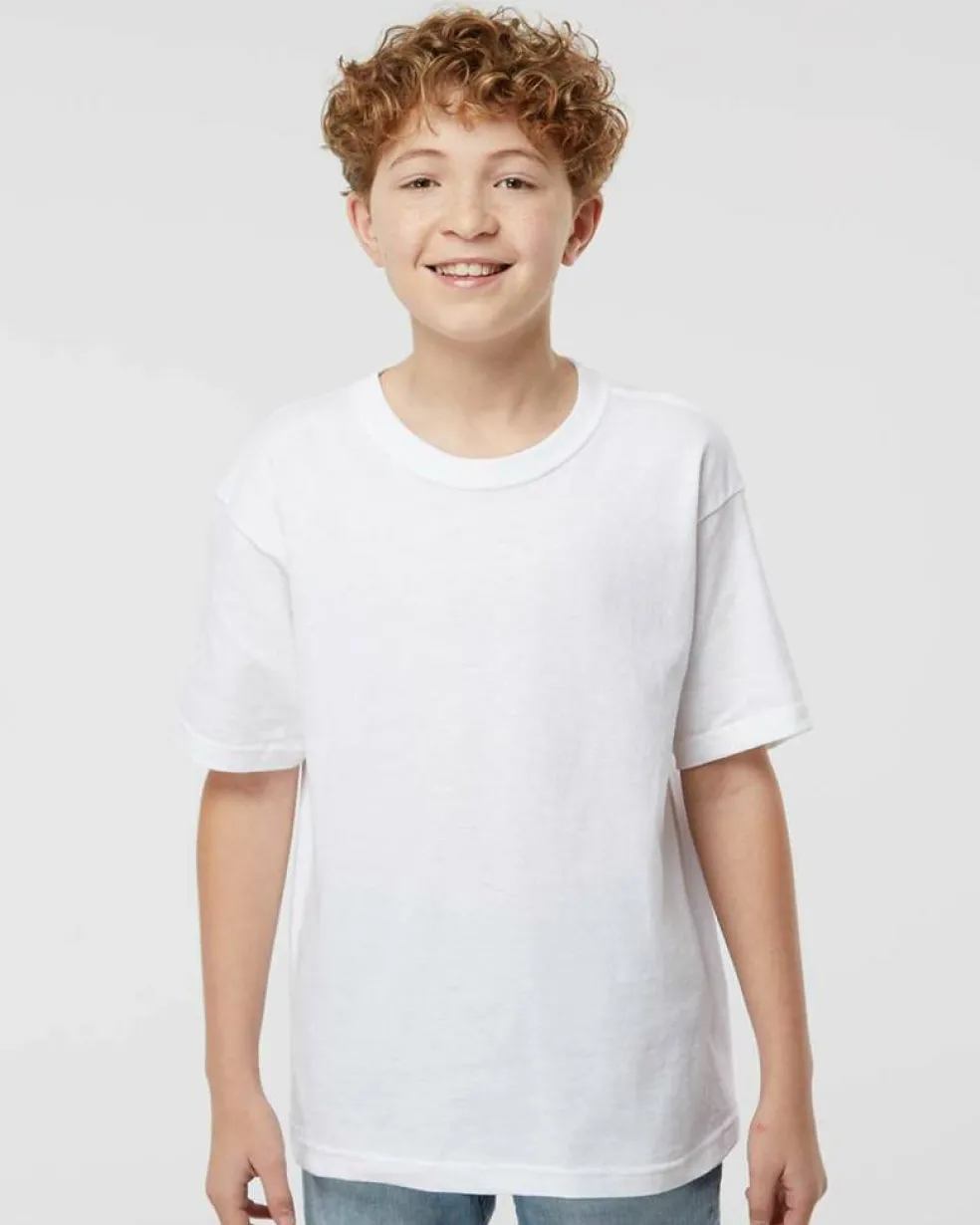 Youth Gold Soft Touch Crewneck T-Shirt