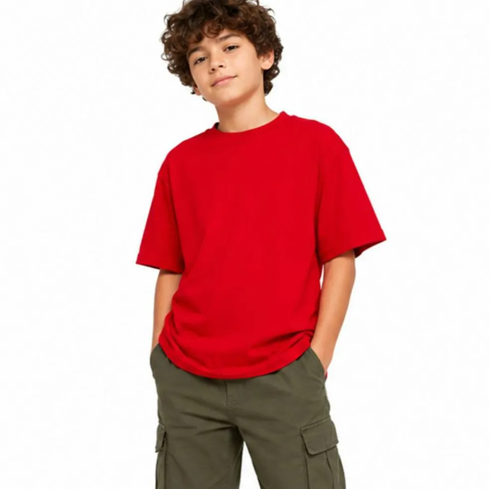 Youth Gold Soft Touch Crewneck T-Shirt