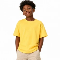 Youth Gold Soft Touch Crewneck T-Shirt