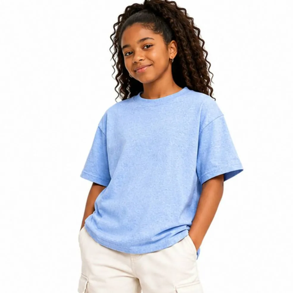 Youth Gold Soft Touch Crewneck T-Shirt