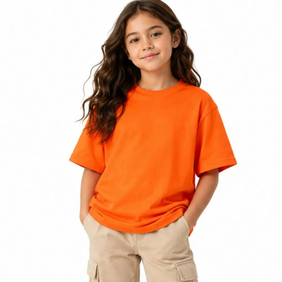 Youth Gold Soft Touch Crewneck T-Shirt