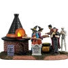 Zelda's Black Hat Pizzeria - Lemax Spooky Town