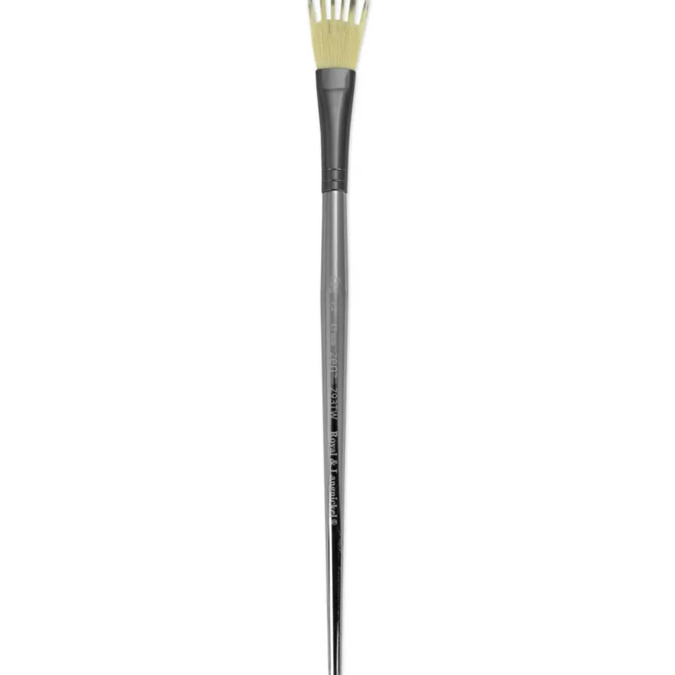 Zen™ Series 93 Short Handle Filbert Wisp Brush