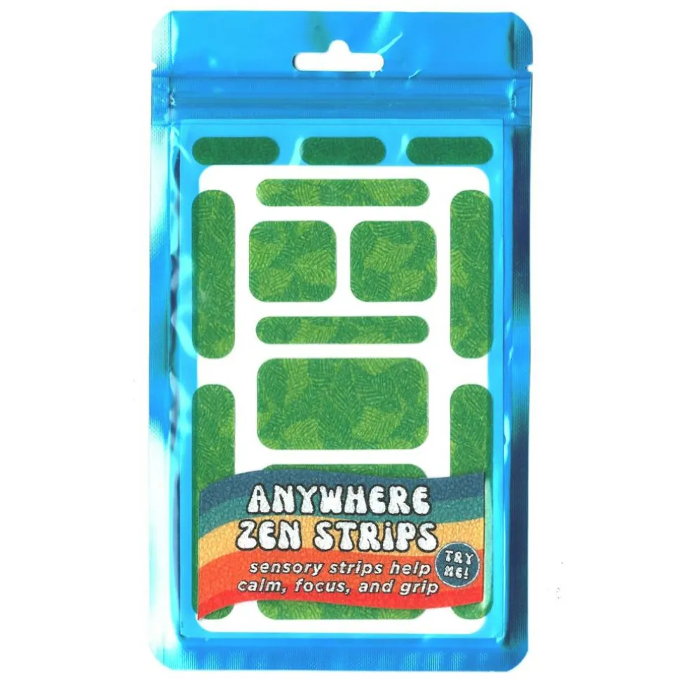 Zen Strips, Anywhere Zen, Sandy Leaves, 13 Per Set, 6 Sets