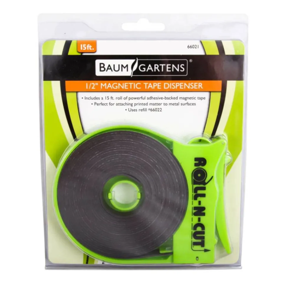 Zeüs 15ft. Magnetic Tape with Self-Cutting Dispenser, 2ct.