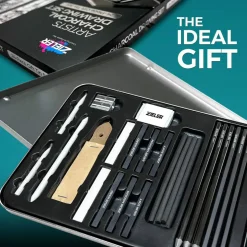 Zieler® 24 Piece Artists Charcoal Drawing Set