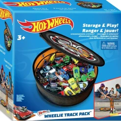 ZipBin Hot Wheels: Wheelie Track Pack Storage Case & Racetrack Mat