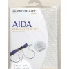 Zweigart® Aida 14 count Sliver Flecked White Precut Stern