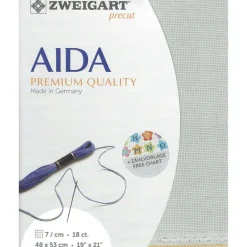 Zweigart® Belfast Fein-Aida 18 Count Pre-Cut Fabric