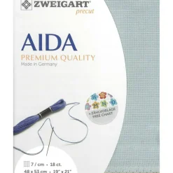Zweigart® Belfast Fein-Aida 18 Count Pre-Cut Fabric