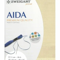 Zweigart® Belfast Fein-Aida 18 Count Pre-Cut Fabric