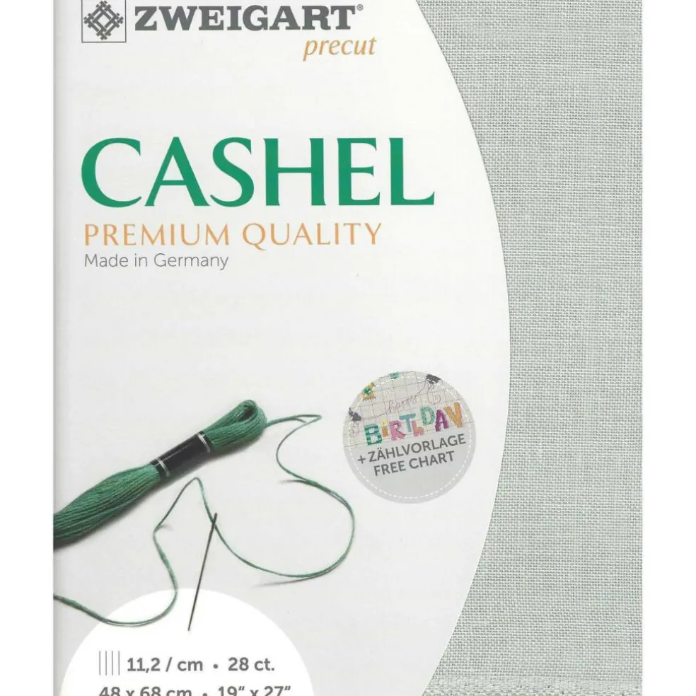 Zweigart® Cashel Extra Fine 28 Count Precut Fabric