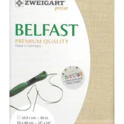 Zweigart® Precut Belfast 32 Count Canvas, 19