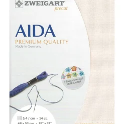 Zweigart® Stern-Aida 14 Count Pre-Cut Fabric